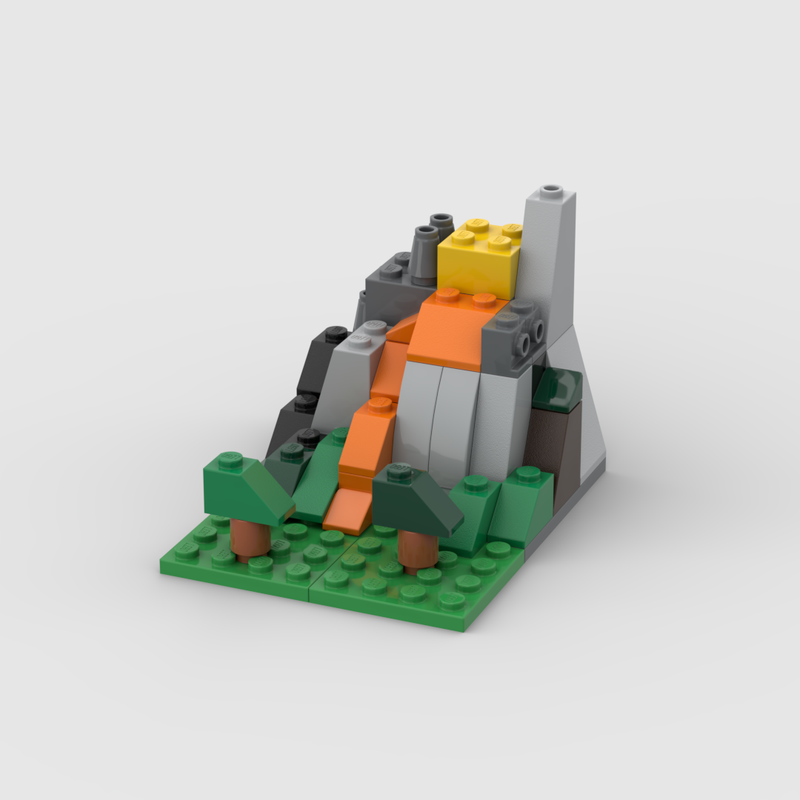 Lego Volcano