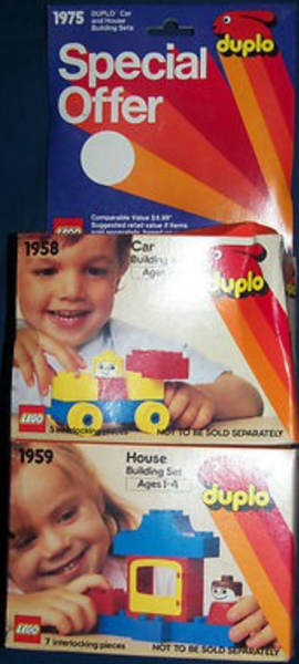 Lego Car and House Building Sets