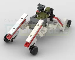 "pond skater" sci-fi medical land drone stretcher