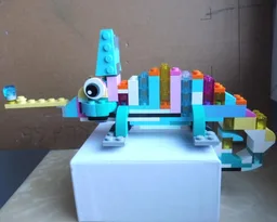 Colorful Chameleon -- with 5 small variations!