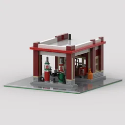 1930 GAS STATION