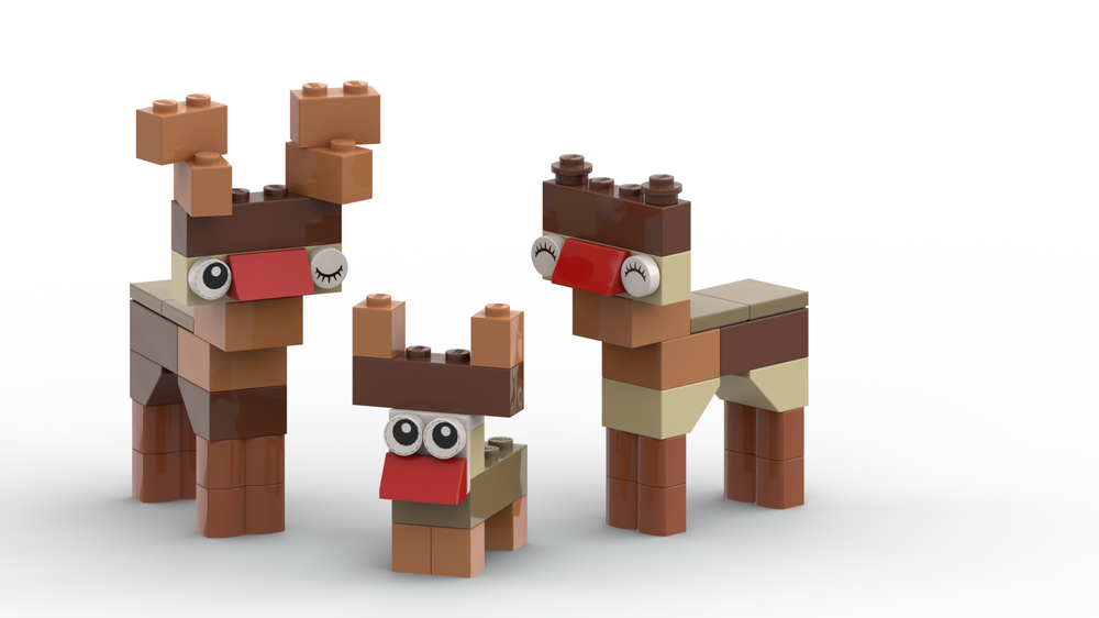 Lego 10698 Reindeer Family
