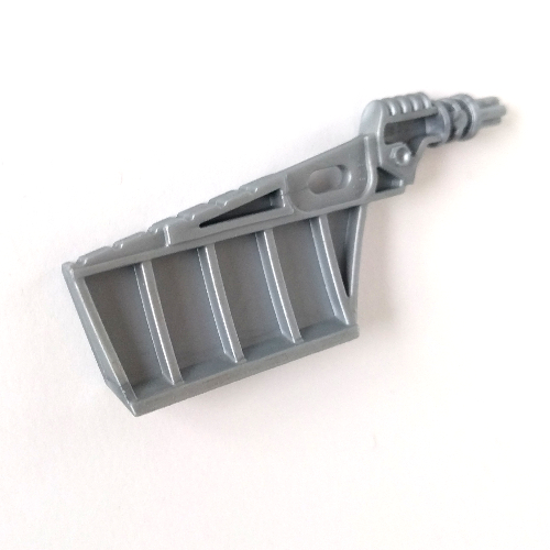Lego Large Figure Hockey Stick with Axle [Solid Blade] / Pearl Light Gray