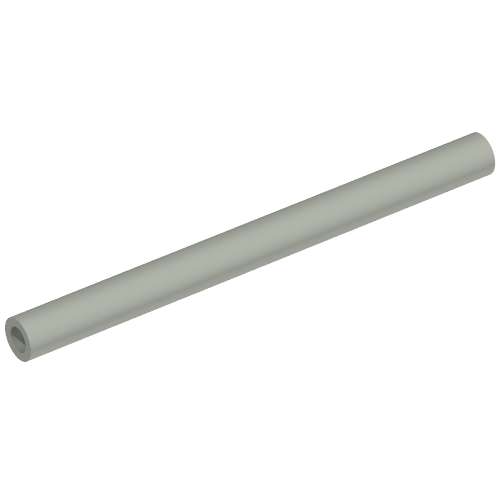 Lego Hose, Pneumatic 4mm D. 6L / 4.8cm / Light Gray