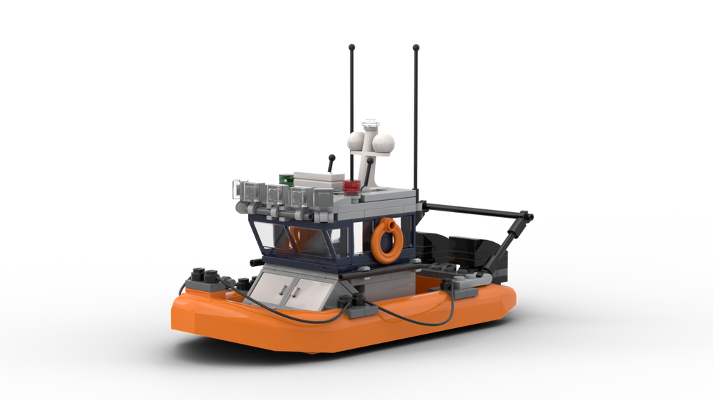 Lego Small Coast Guard Boat