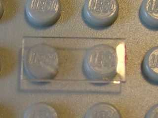 Lego Glass for Window 1 x 2 x 1 / Trans-Clear