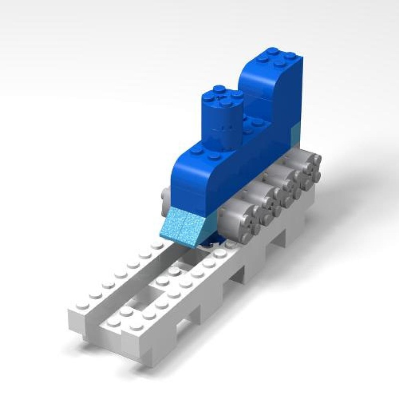 Lego Train with Tracks