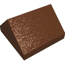 Brick Sloped 45° 2 x 2 Double / Reddish Brown
