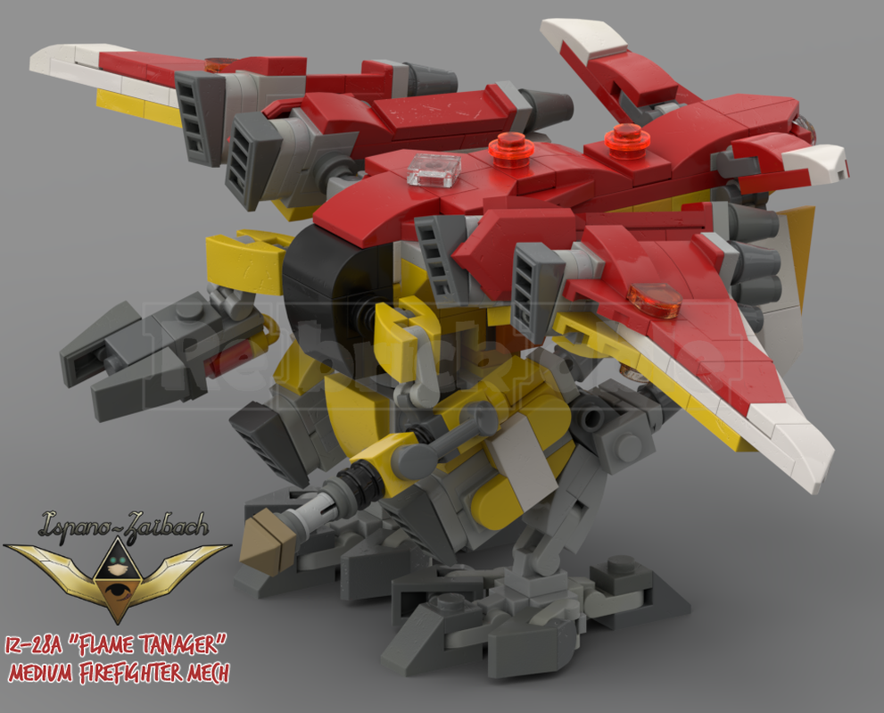 Lego IZ-28A "Flame Tanager"