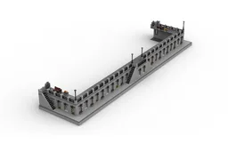Modular Parisian Promenade - Right corner module
