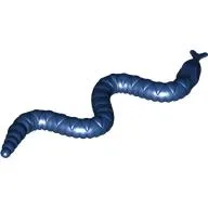 Animal, Snake, Small / Dark Blue