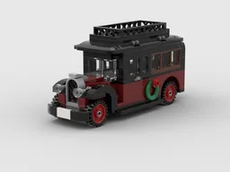 Winter Village Christmas Present Delivery Truck