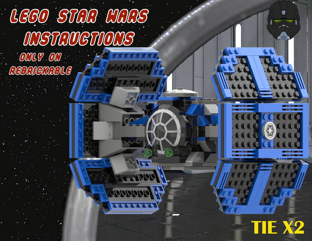Lego TIE X2 (Classic-style)