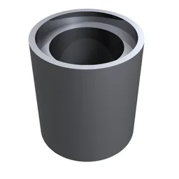 Technic Pin Connector Round 1L [Beam] / Metallic Silver