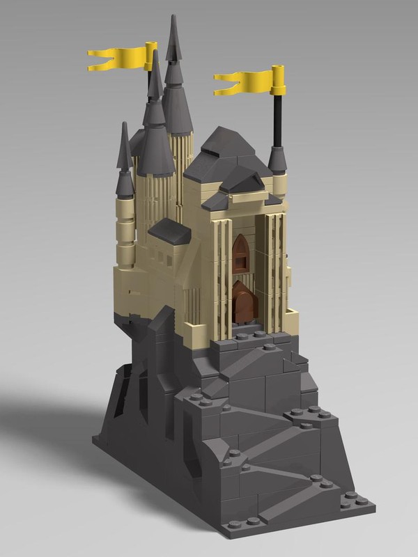 Lego Castelo 7 - Microescala
