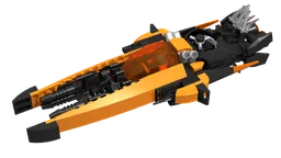Minifigure Scale Solar System Racing Dart