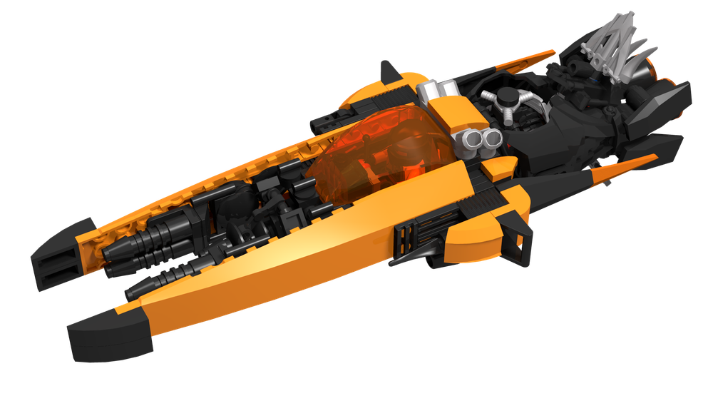 Lego Minifigure Scale Solar System Racing Dart