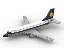 Boeing 737 - Lufthansa (Building instructions only)