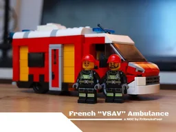 French VSAV Ambulance