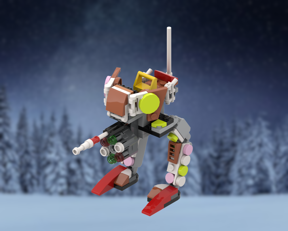 Lego Gingerbread AT-RT