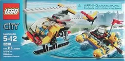 Helicopter and Raft