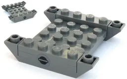 Stickered Assembly 6 x 6 x 1 with Rectangle on Black Dot Pattern on Both Sides (Stickers) - Set 7625