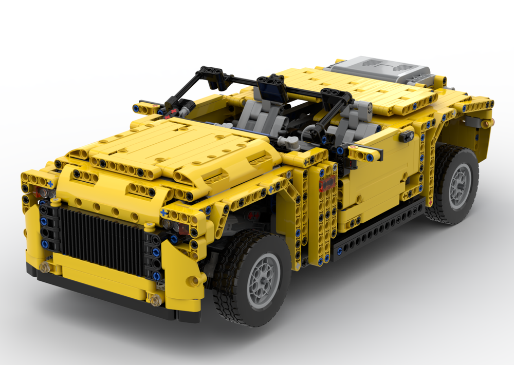 Lego Convertible Car (42009 Alternate)