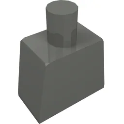 Torso [Plain] / Dark Bluish Gray