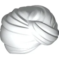 Hat Turban Wrap without Hole / White