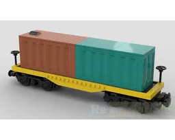 Motorized freight train car