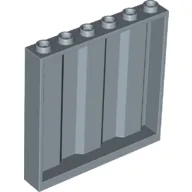 Panel 1 x 6 x 5 [Vertical Corrugated] / Sand Blue