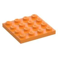 Plate 4 x 4 / Medium Orange