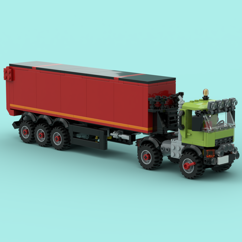 Lego Agro-Truck and Grain Trailer