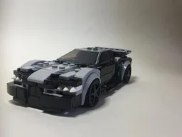 (76909) Bugatti Chiron with detailed engine