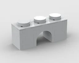 Upscaled 1x3 arch