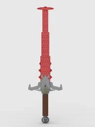 Doom Eternal Crucible Sword (Hilt and Blade)