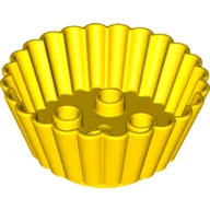 Duplo Cupcake / Muffin Cup with 2 x 2 Studs / Yellow