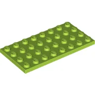 Plate 4 x 8 / Lime
