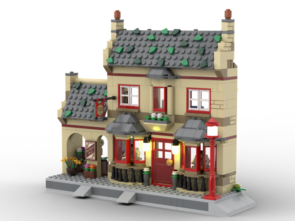 Lego Hogsmeade Station Extension - Dispe Ding HC Hoists
