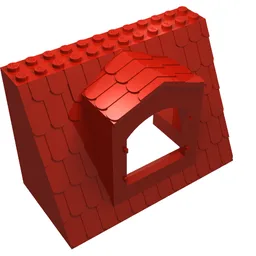 Fabuland, Roof Block / Red