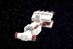 1:1455 Every CR90 Corellian Corvette: Tantive IV, Liberator, Sundered Heart, et al