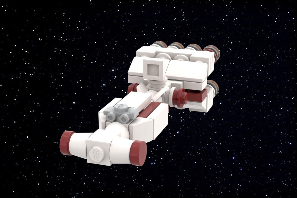 Lego 1:1455 Every CR90 Corellian Corvette: Tantive IV, Liberator, Sundered Heart, et al