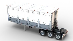 Lead Dry Van (Box) Semitrailer for 42078 (Slider featured)
