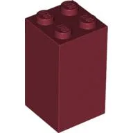 Brick 2 x 2 x 3 / Dark Red