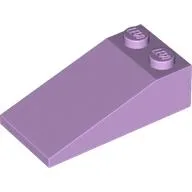 Brick Sloped 18° 4 x 2 / Lavender