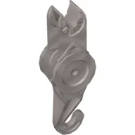 Duplo Toolo Arm with Fake Pulley and Hook / Pearl Light Gray