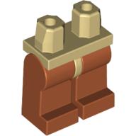 Lego Hips and Dark Orange Legs / Tan