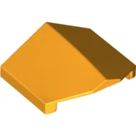 Brick Sloped 33° 2 x 2 Double / Inverted / Bright Light Orange