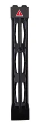 Support 2 x 2 x 10 Girder Triangular Vertical - Type 4 - 3 Posts, 3 Sections with Red Triangle '!' and 4 Rivets Pattern (Sticker) - Set 76157