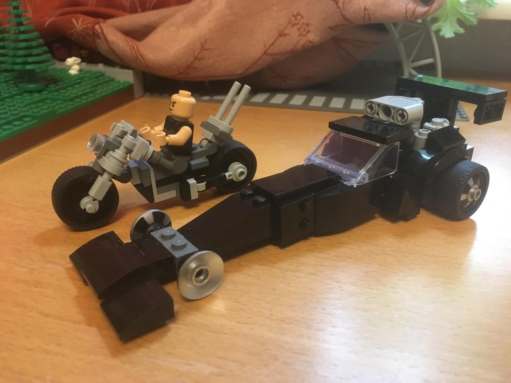 Lego 76912 Drag car and Motorcycle